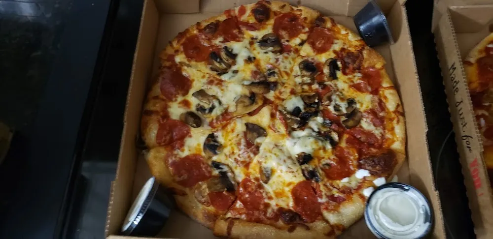 Pepperoni Mushroom Pizza